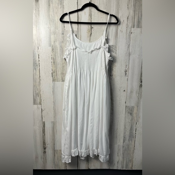 Wilfred Aritzia Aeneas White Midi  Dress xl - Picture 5 of 11